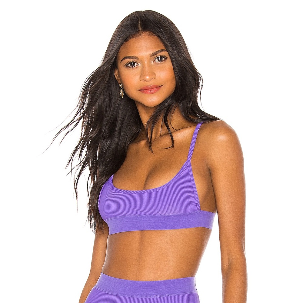 NWT Frankie’s Bikinis Gabrielle Top in Medium